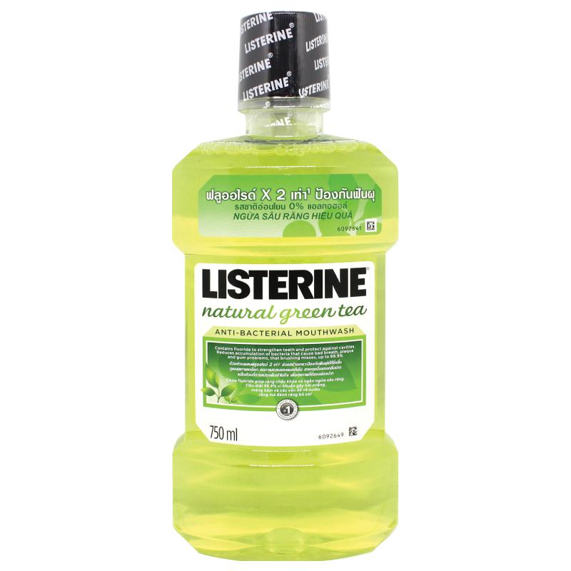 NƯỚC SÚC MIỆNG LISTERINE TRÀ XANH 750ML