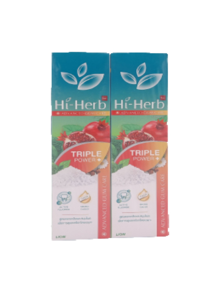 KEM ĐÁNH RĂNG HI-HERB 100GR - ĐỎ