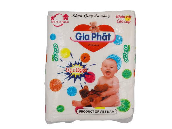 KHĂN GIẤY RÚT GIA PHÁT 1KG