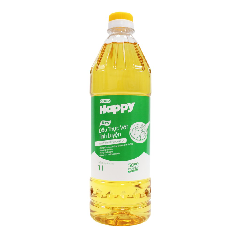 DẦU ĂN COOP HAPPY 1L