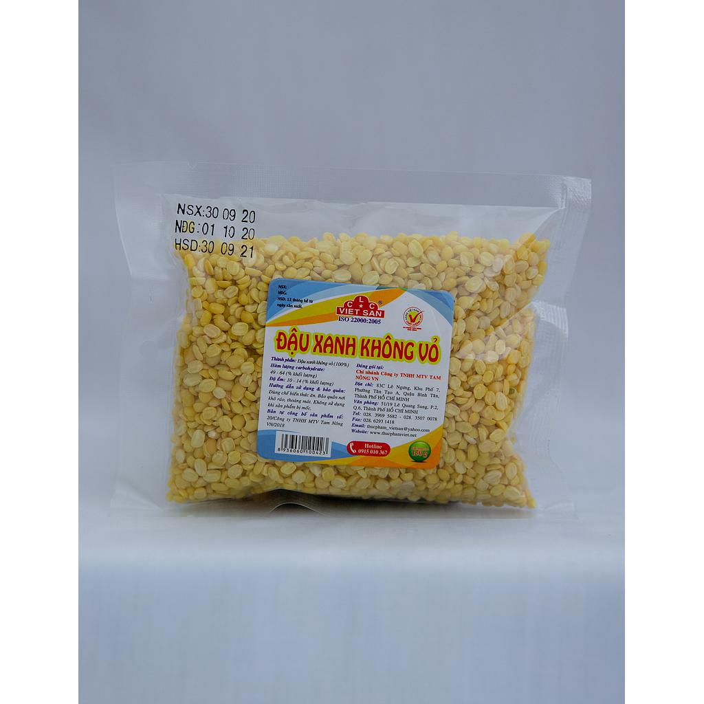 ĐẬU XANH KHÔNG VỎ LOẠI 1 500G