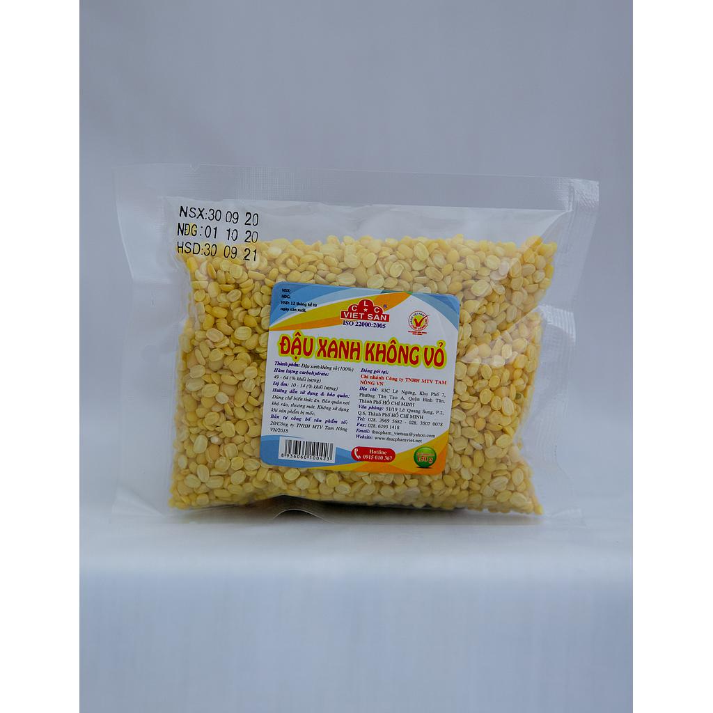 ĐẬU XANH KHÔNG VỎ LOẠI 1  150GR