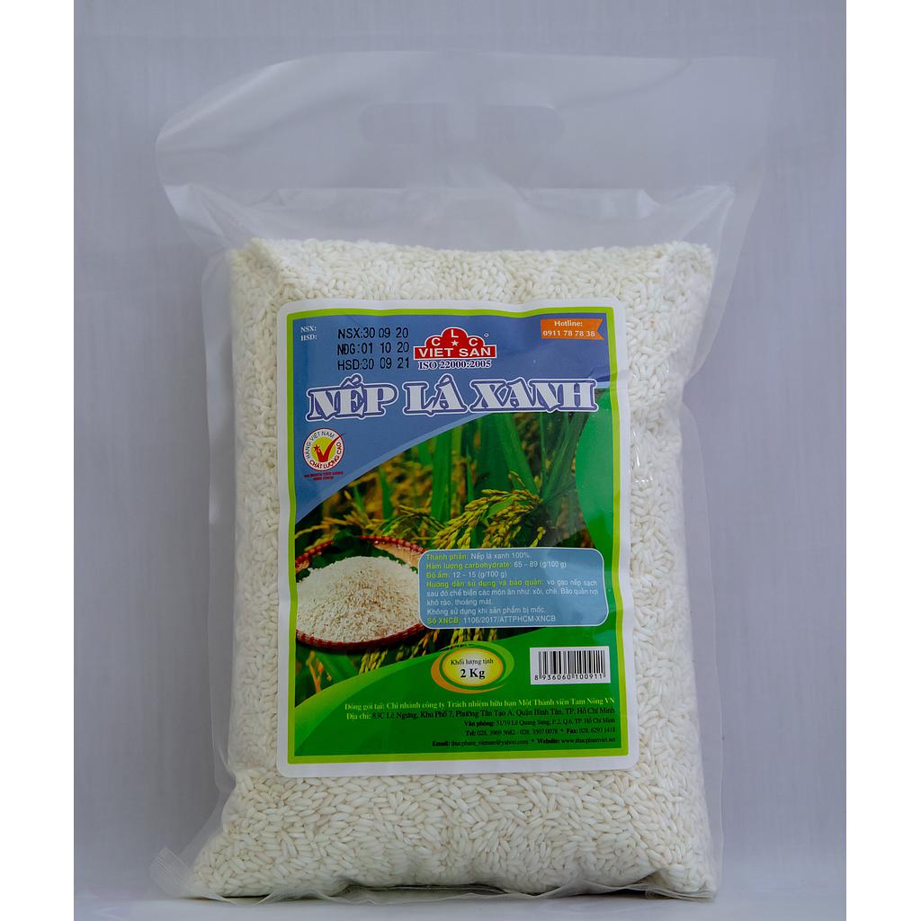 NẾP LÁ XANH 2000GR