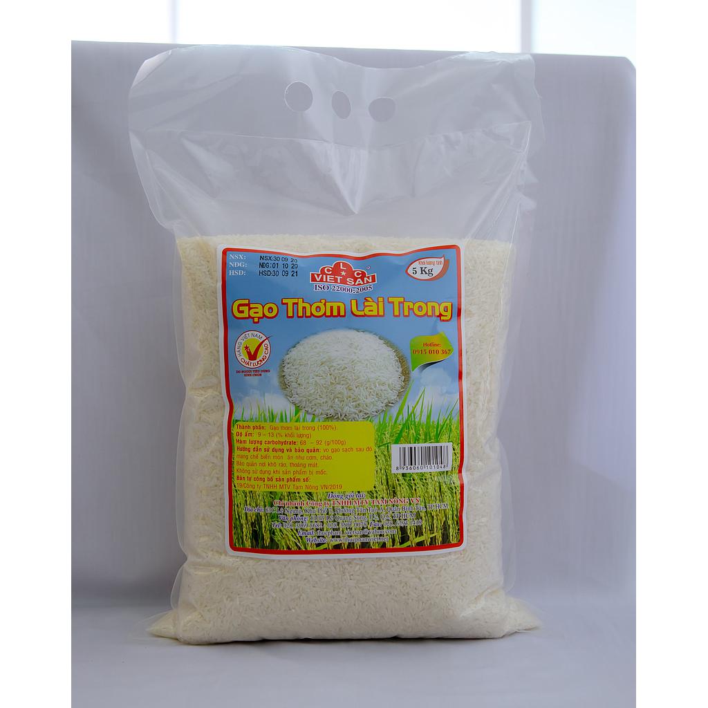 GẠO THƠM LÀI TRONG 5000GR