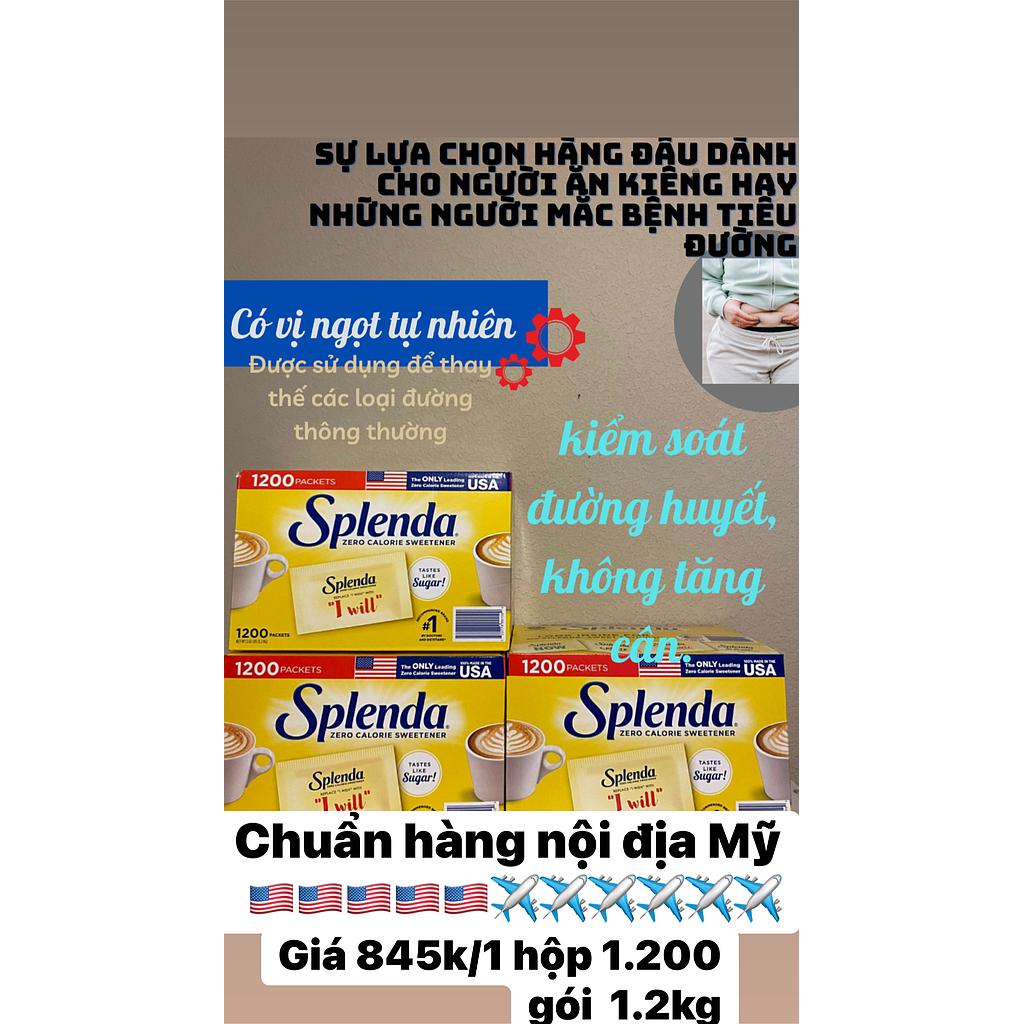 ĐƯỜNG ĂN KIÊN SPLENDA 1200 TÚI