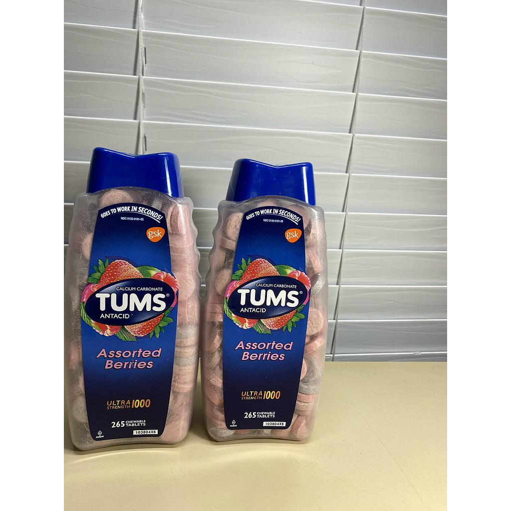 KẸO NHAI GIÚP HỔ TRỢ TIÊU HÓA TUMS EXTRA STRENGTH