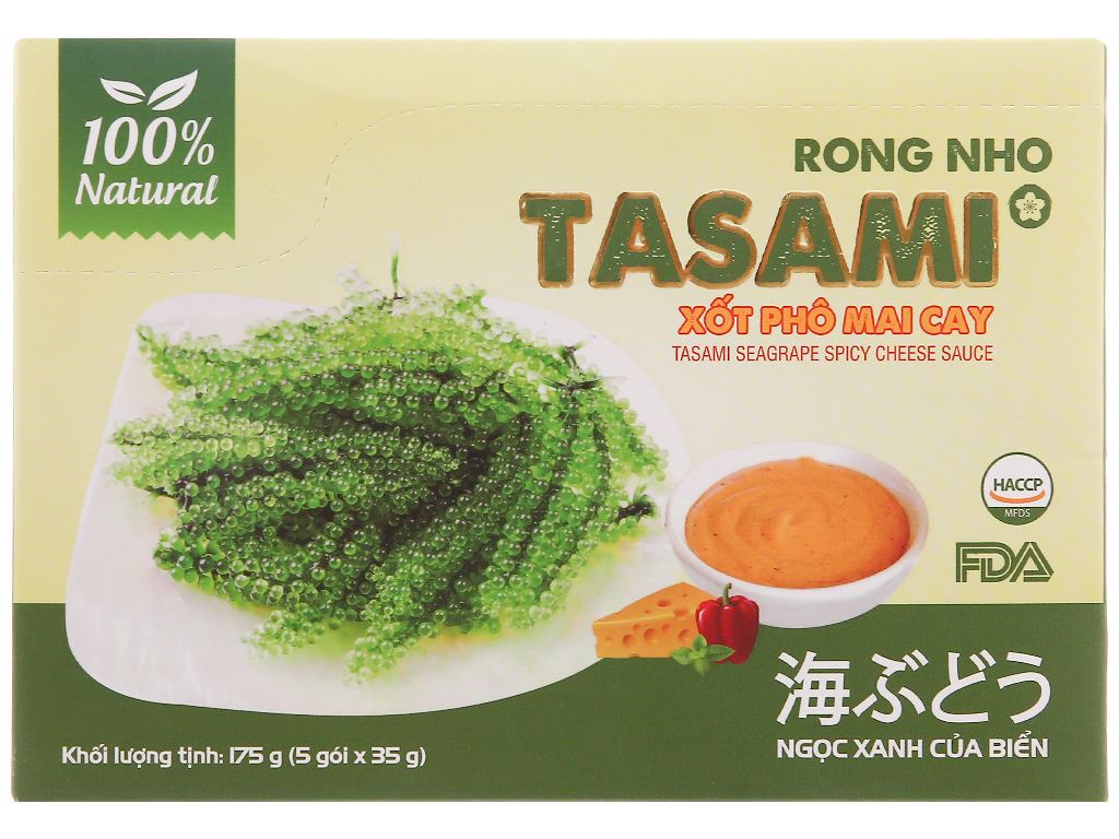 [110159] RONG NHO TASAMI XỐT PHÔ MAI CAY 175G