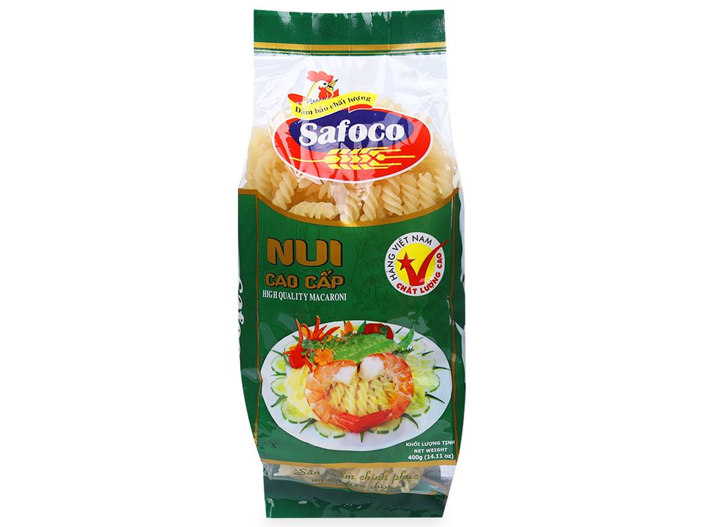 [110199] Nui cao cấp Safoco gói 400g