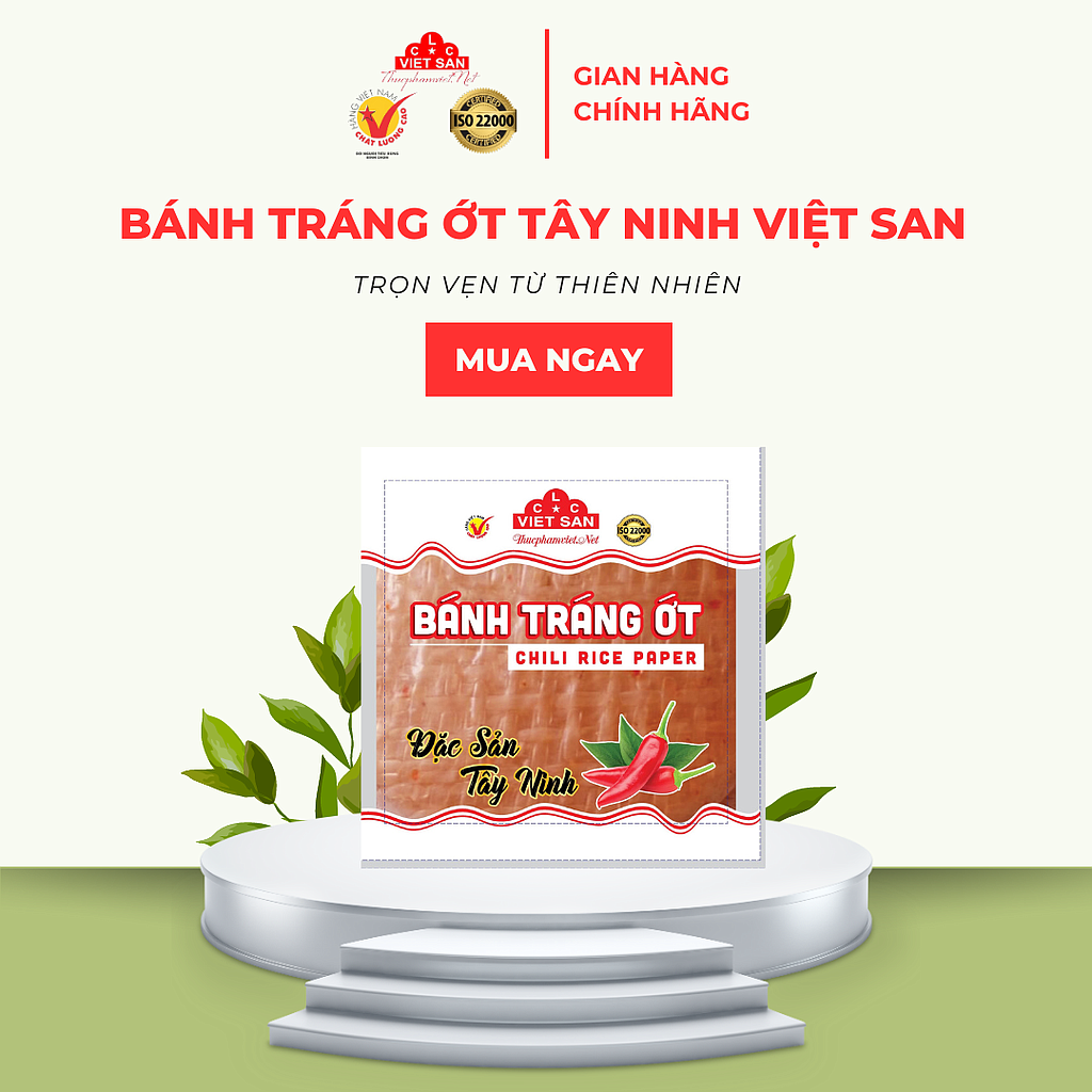 BÁNH TRÁNG ỚT TÂY NINH