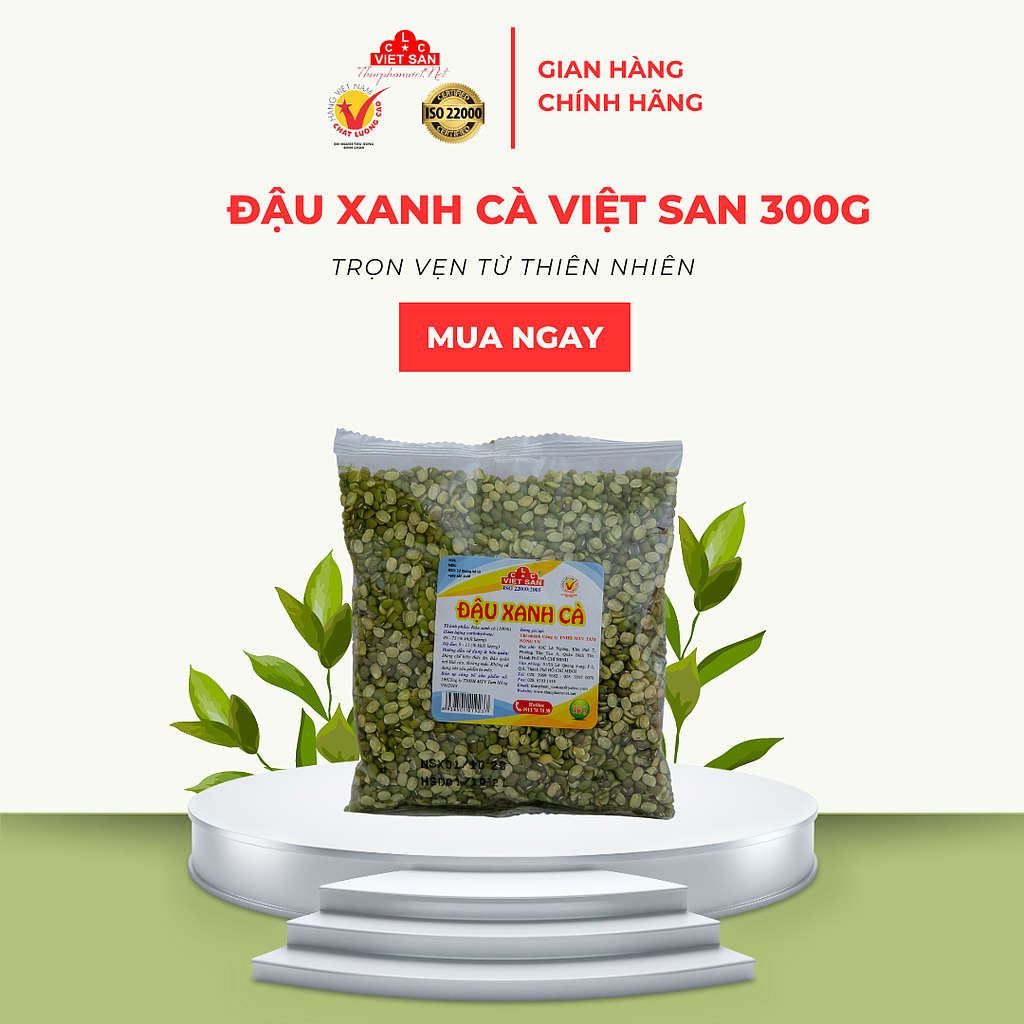 ĐẬU XANH CÀ LOẠI 1 (300G)