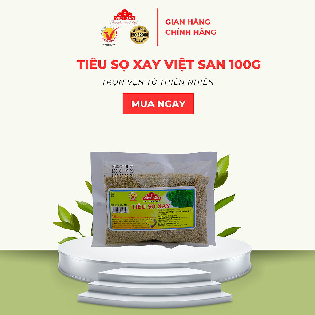 TIÊU SỌ XAY 100G