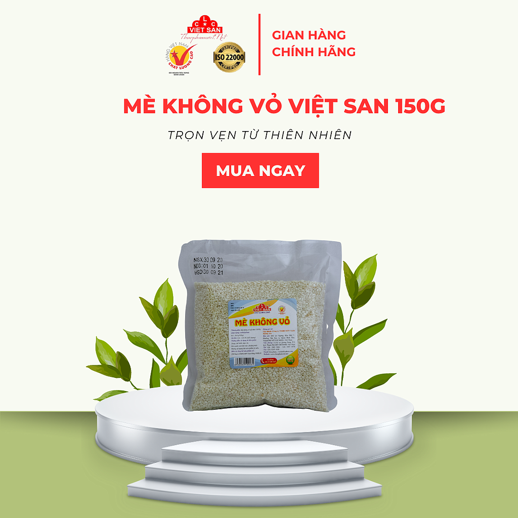 MÈ KHÔNG VỎ 150G