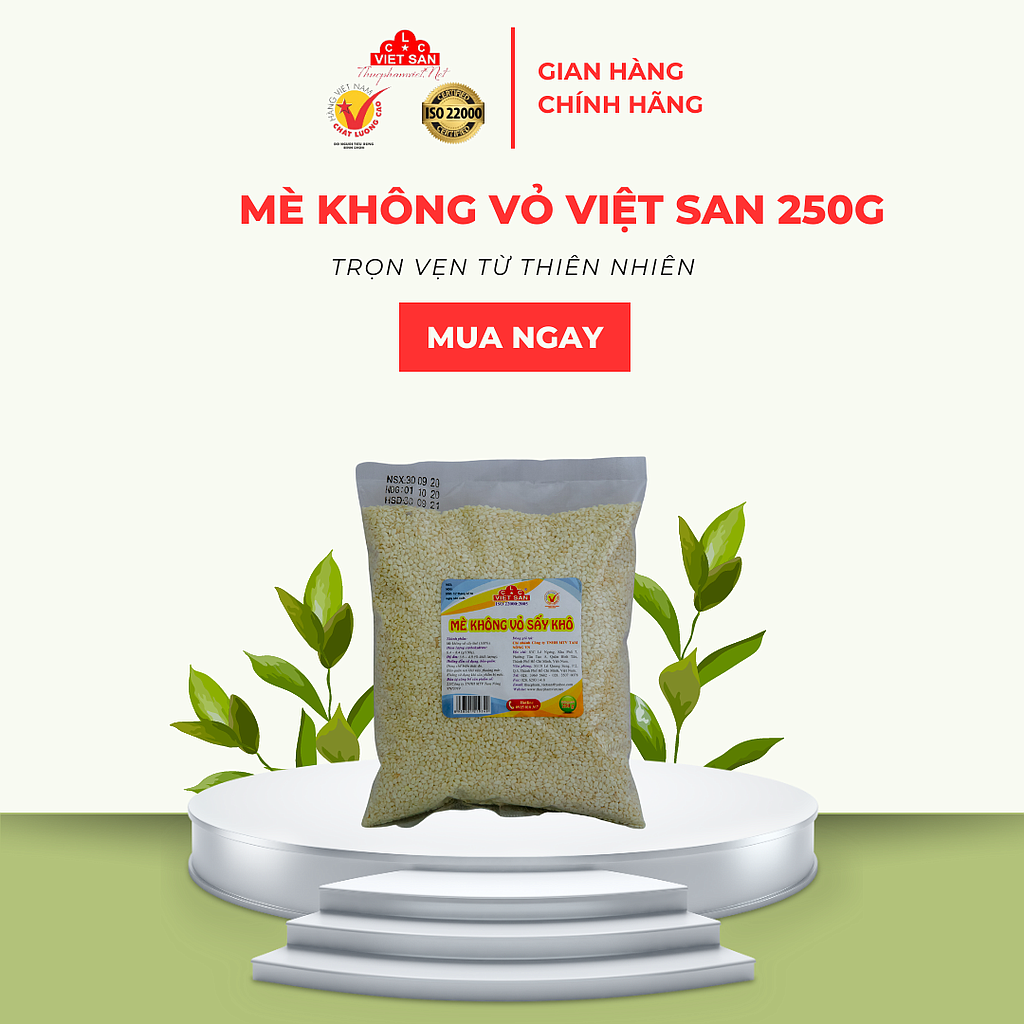 MÈ KHÔNG VỎ 250G