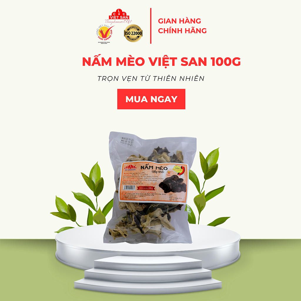 NẤM MÈO 100G