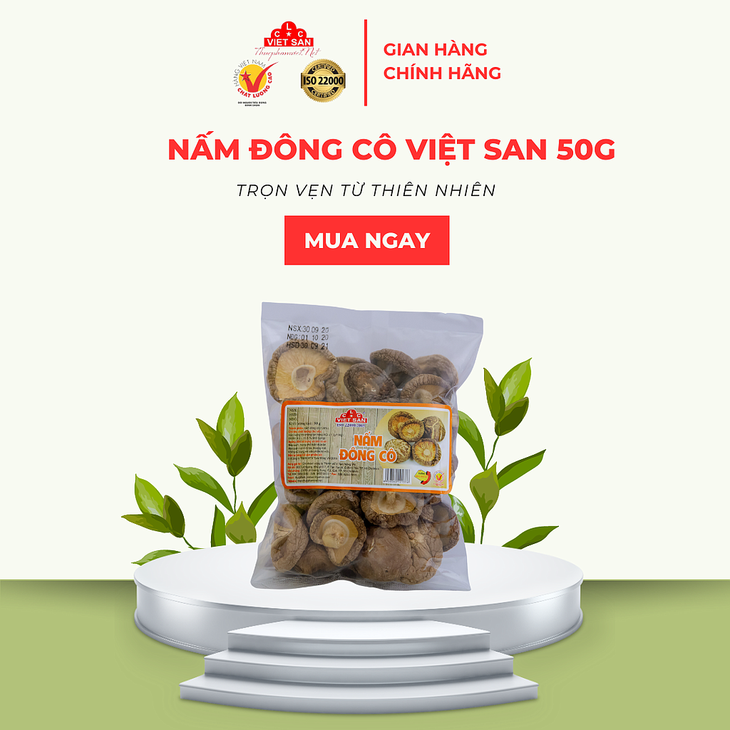 NẤM ĐÔNG CÔ 50G