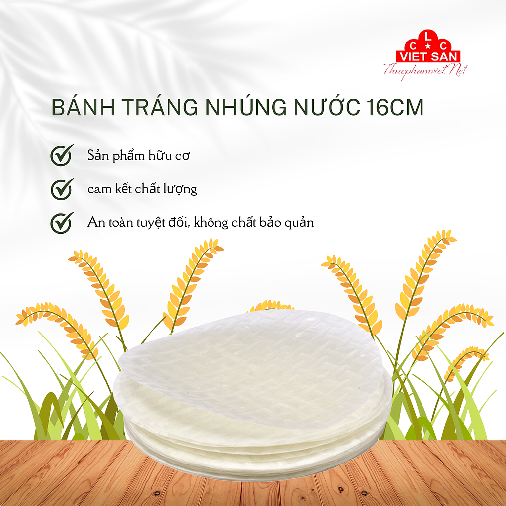 BÁNH TRÁNG 16CM 1KG