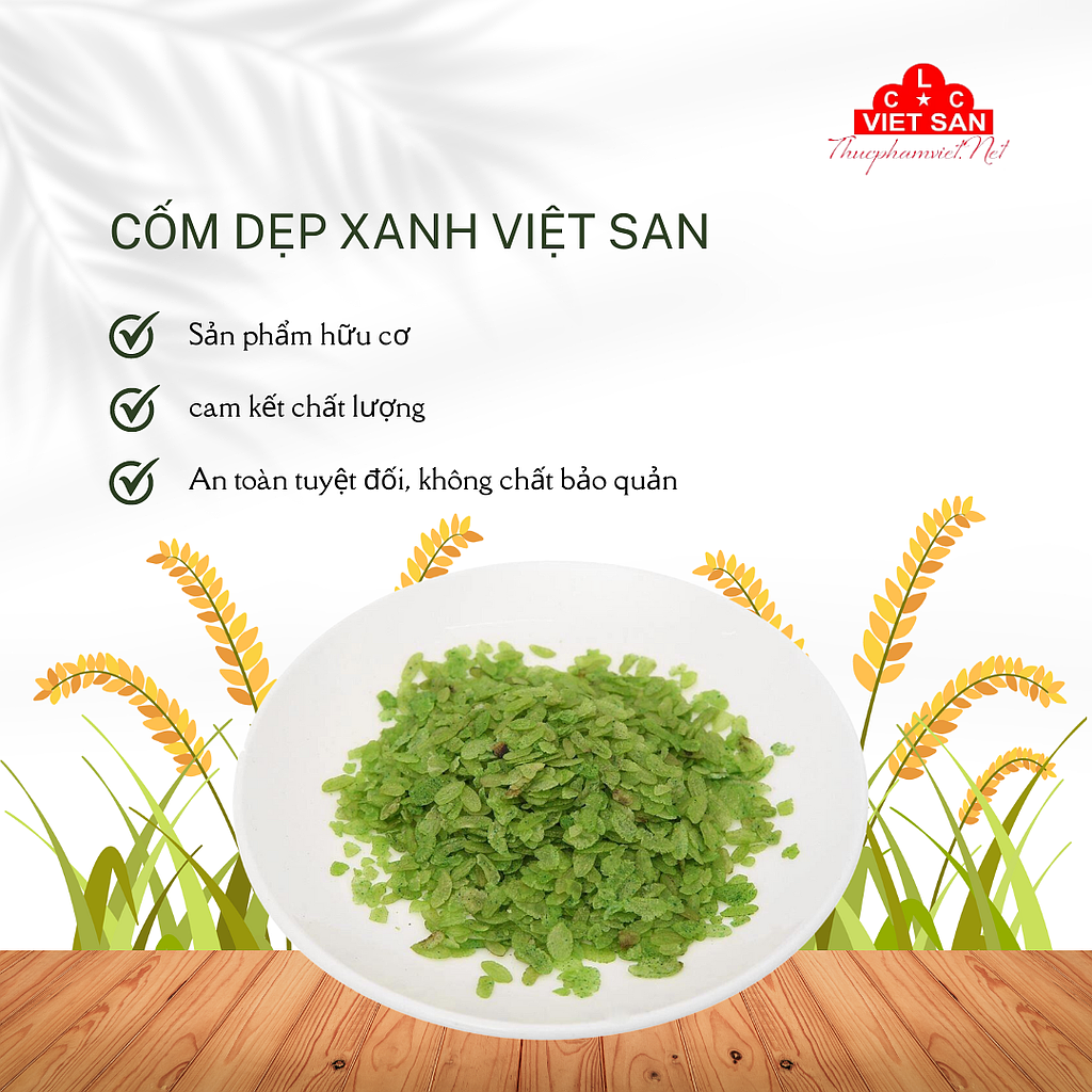 CỐM XANH 1KG