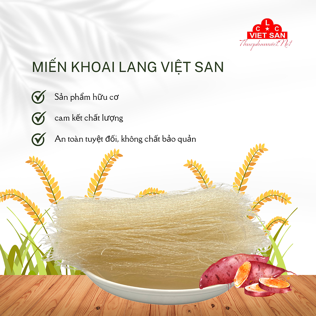 MIẾN KHOAI LANG 1KG