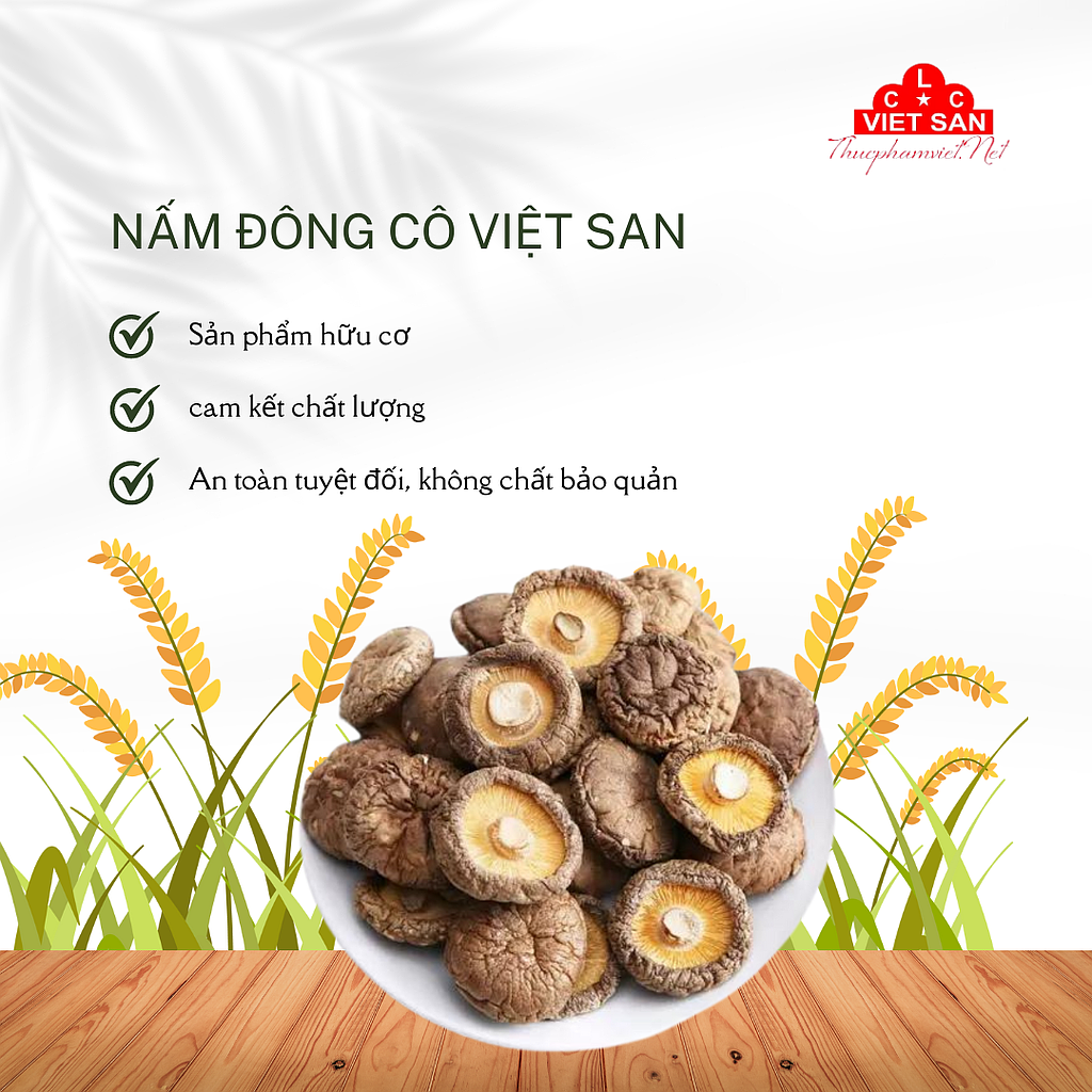 NẤM ĐÔNG CÔ 1KG