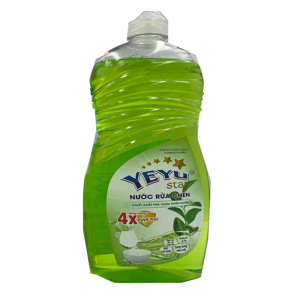 NƯỚC RỬA CHÉN YEYU TRÀ XANH 750G