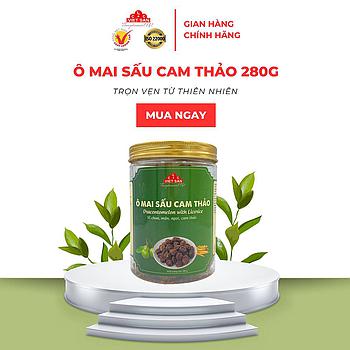 Ô MAI SẤU CAM THẢO 280G