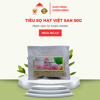 TIÊU SỌ HẠT 50G