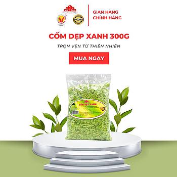 CỐM DẸP XANH 300G