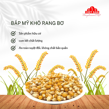 BẮP MỸ RANG BƠ 1KG