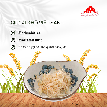 CỦ CẢI KHÔ 1KG